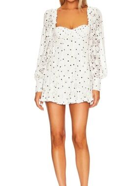 for love and lemons beaumont mini dress For Love & Lemons Beaumont Top - Yellow